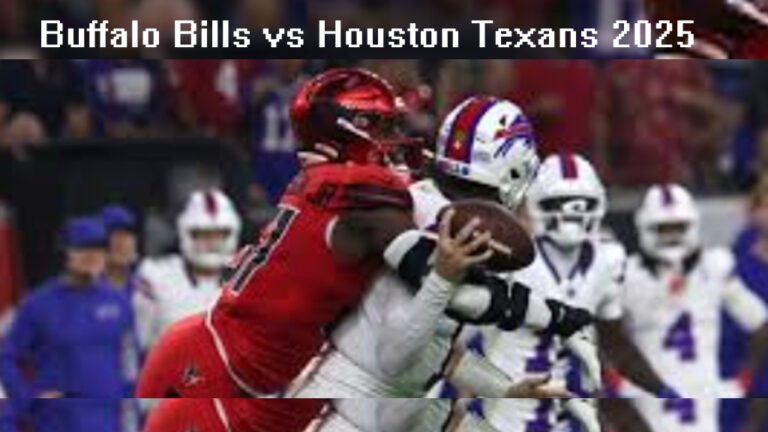 Buffalo Bills vs Houston Texans 2025