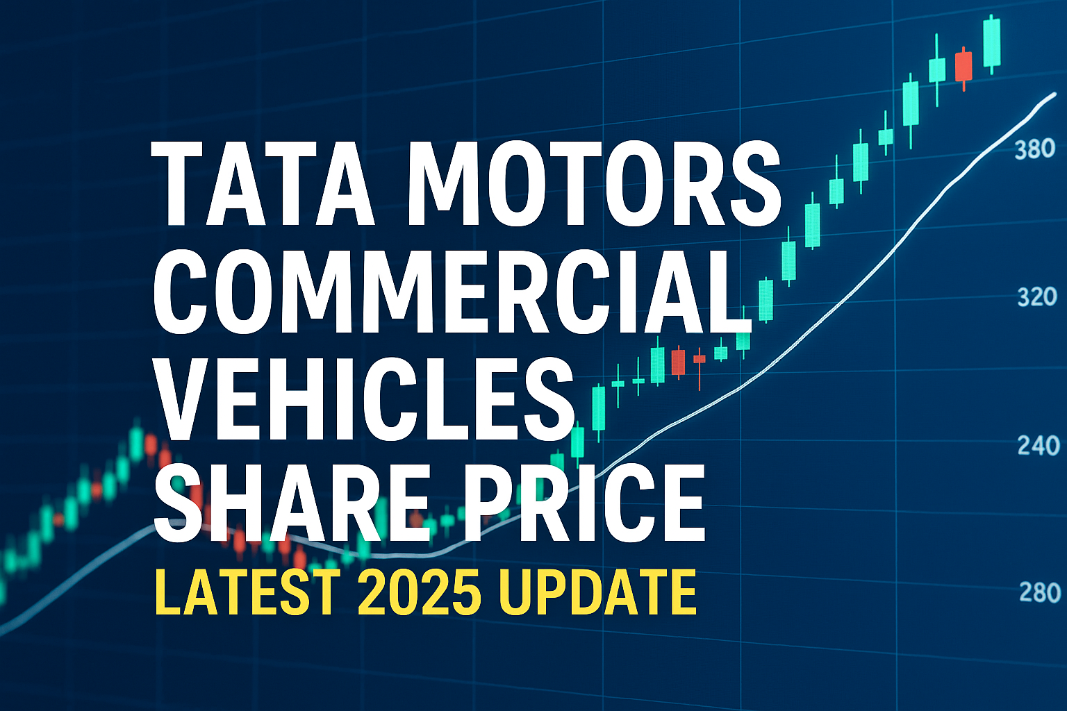 tata motors commercial vehicles share price