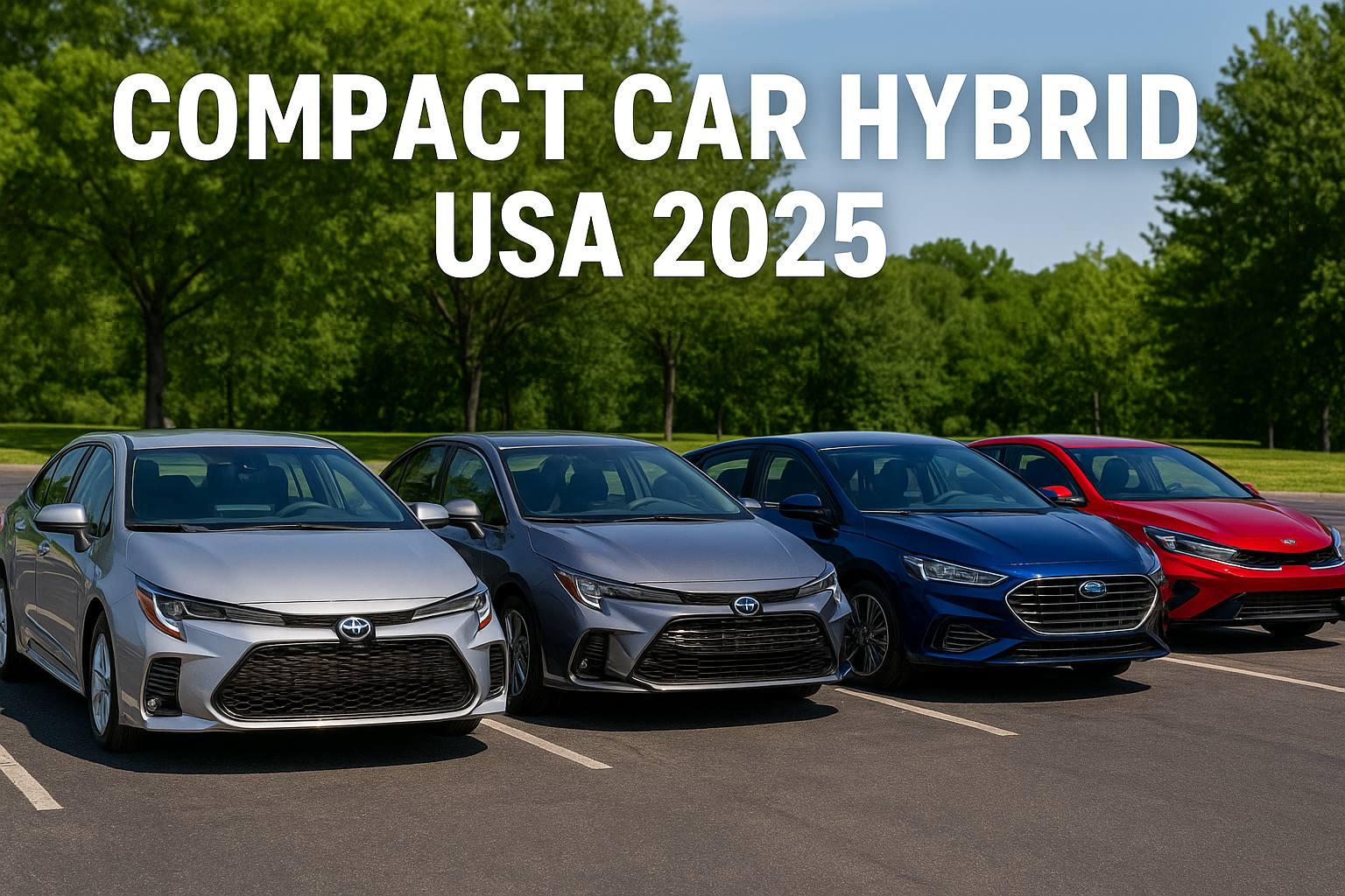 Compact Car Hybrid USA 2025: Top Models Compared — Mileage, Pricing, Tech & Real-World Performance