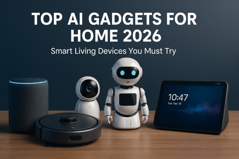 Top AI Gadgets for Home 2026