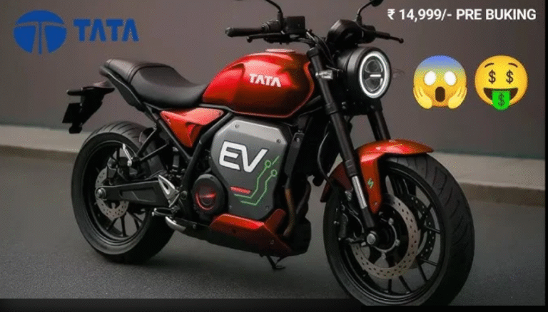 Tata Bike electric motorcycle concept